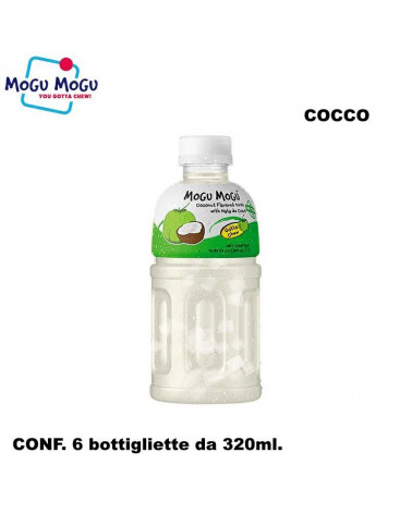 MOGU MOGU SUCCO DI FRUTTA COCCO 320ml.6pz.