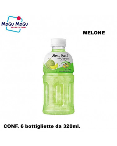MOGU MOGU SUCCO DI FRUTTA MELONE 320ml.6pz.