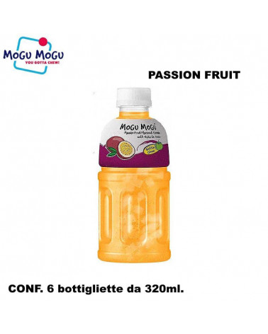 MOGU MOGU SUCCO DI FRUTTA PASSION FRUIT 320ml.6pz.