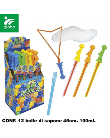 GLOBO SPADA BOLLE SAPONE 45CM [12PZ]