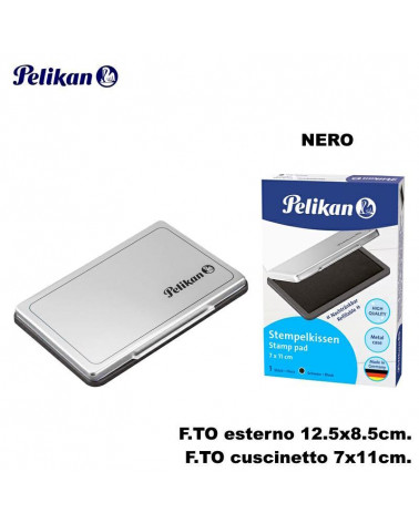 PELIKAN CUSCINETTO PER TIMBRI N.2 7X11 NERO