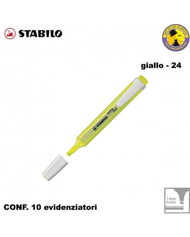 STABILO SWING COOL GIALLO EVIDENZIATORE-24 [10PZ]