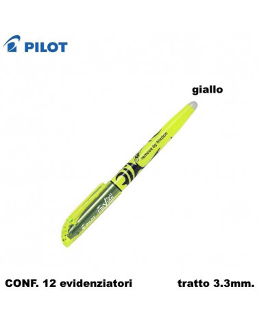 PILOT FRIXION LIGHT GIALLO EVIDENZIATORE-GIALLO [12PZ]