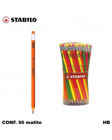 STABILO MATITA FLUO' 96PZ.  IT4907/96
