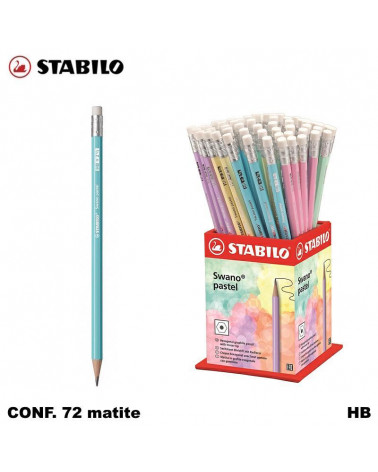 STABILO SWANO PASTEL HB 72PZ.MATITA-4908/72