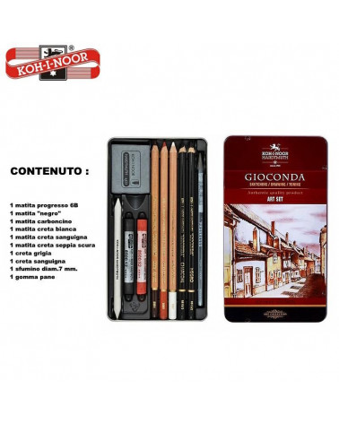 KIN COLLEGE ART SET H8890