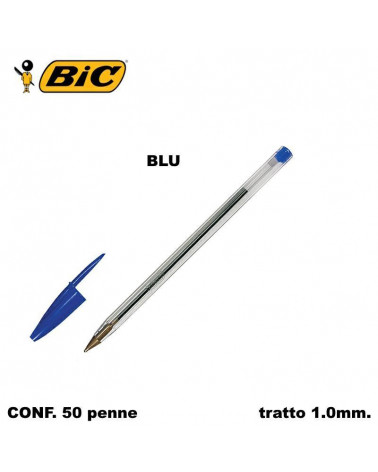 BIC SFERA CRISTALL BLU [50PZ]