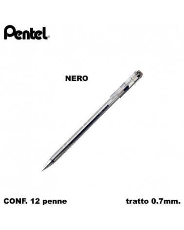 PENTEL SFERA SUPERB BK77 12PZ. NERO