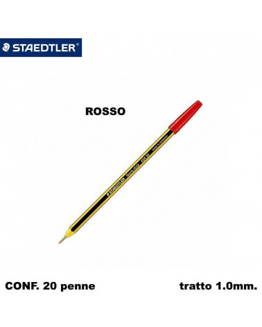 STAEDTLER SFERA 434  ROSSO-02 [20PZ]