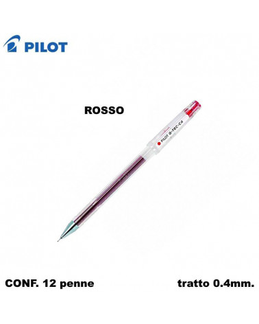 PILOT SFERA GTEC C4 04  ROSSO [12PZ]
