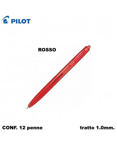 PILOT SFERA SUPERGRIP-G  ROSSO-M-SCATTO [12PZ]