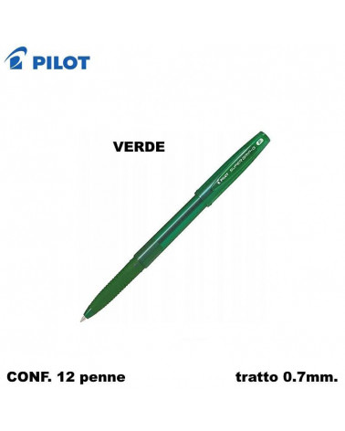 PILOT SFERA SUPERGRIP-G  VERDE M- [12PZ]