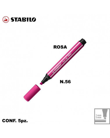 STABILO PEN 68 MAX N.56 ROSA [5PZ]