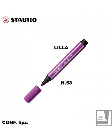 STABILO PEN 68 MAX N.58 LILLA [5PZ]