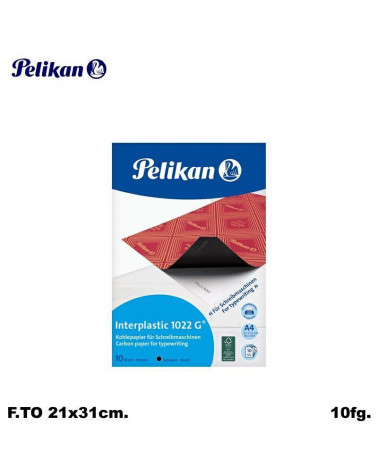 PELIKAN CARTA CARBONE NERA A4 10FG. 1022G
