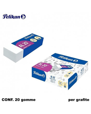 PELIKAN GOMMA AL20 20PZMATITA