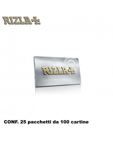 RIZLA CARTINE DOPPIA SILVER 100PZ [25CF](2500)