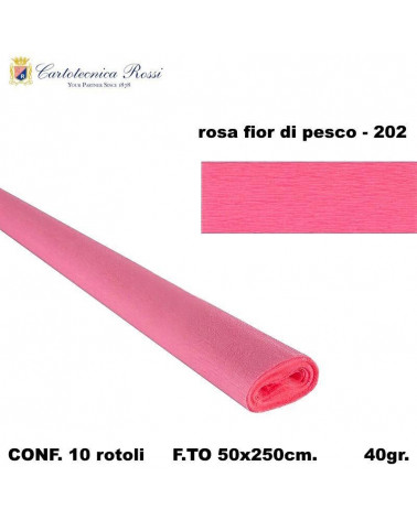 C.ROSSI CRESPO 40GR.50X250CM. ROSA 202 [10PZ]