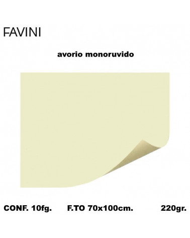 BRISTOL MONORUVIDO 70X100 AVORIO[10FG]
