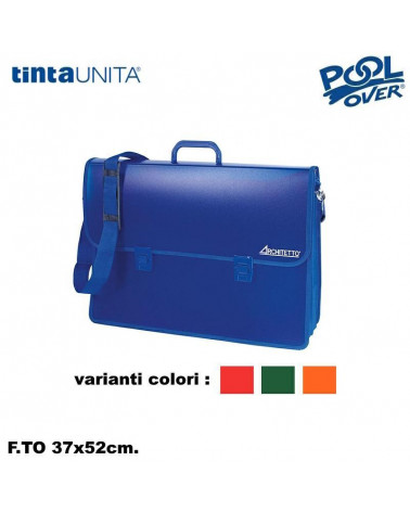 ARCHITETTO VALIGETTA PPL 37X52 2 CHIUSURE COLORATA 98722