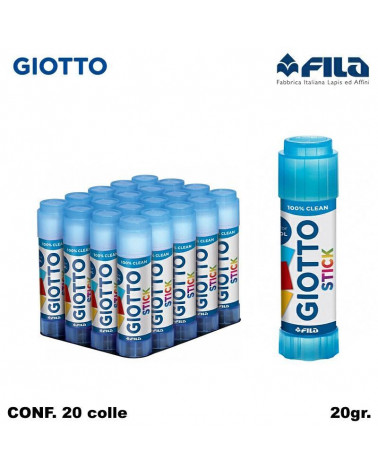 GIOTTO COLLA STICK 20GR. [20PZ]