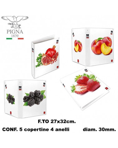 PIGNA COPERTINA FANTASIA FRUIT-4 ANELLI [5PZ]