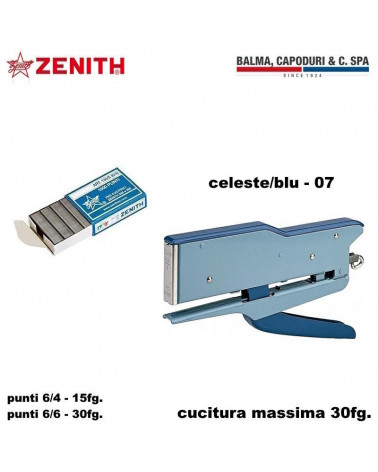 ZENITH CUCITRICE PINZA 548E CELESTE/BLU 07
