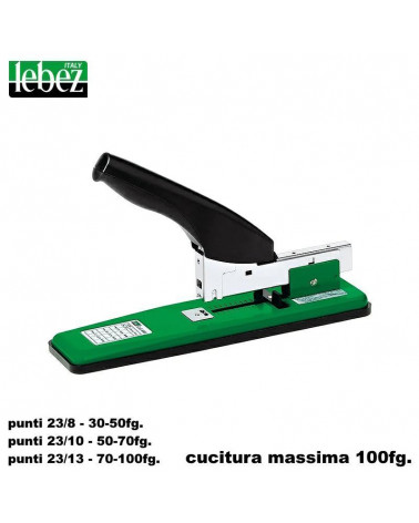 LEBEZ CUCITRICE ALTI SPESSORI 100fg.LEBEZ 6666