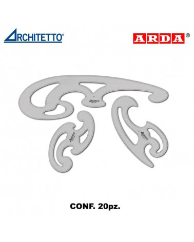 ARCHITETTO CURVILINEE 44124 [20PZ]