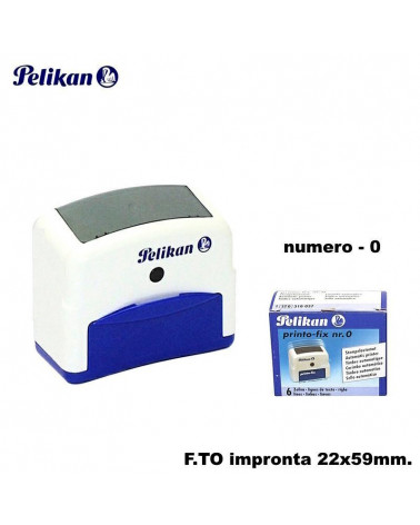 PELIKAN TIMBRO PRINTO-FIX N.0 22X59 AUTOMATICO