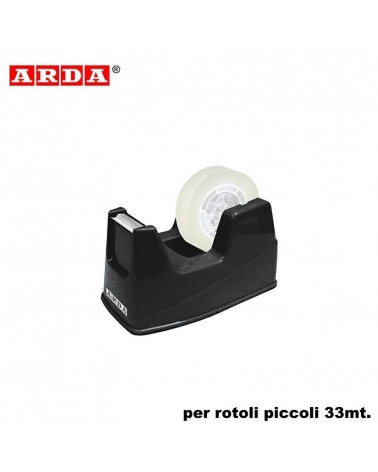 ARDA DISPENSER ROTOLI 33MT. NERO-TENDINASTRO