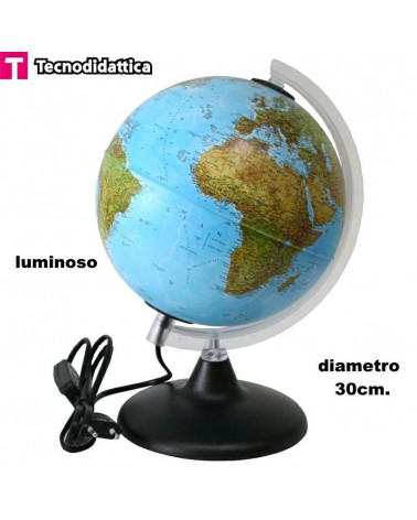 TECNODIDATTICA GLOBO ELITE LUMINOSO 30CM.