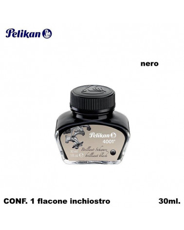 PELIKAN INCHIOSTRO 4001 30ML. NERO