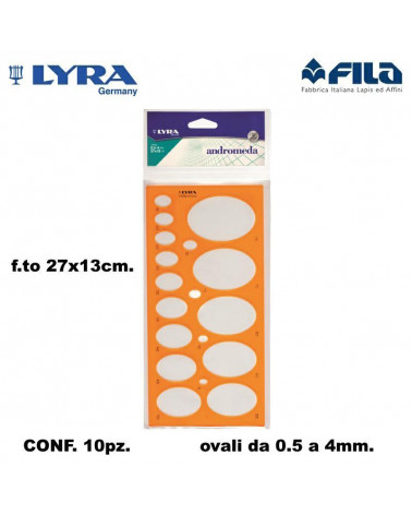 LYRA MASCHERA OVALI 288 FILA  [10PZ]