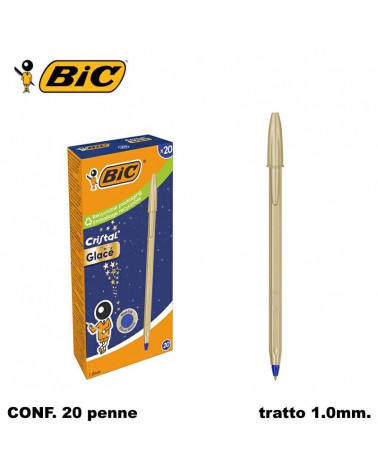 BIC SFERA CRISTAL GLACE GOLD 302522 [20PZ]