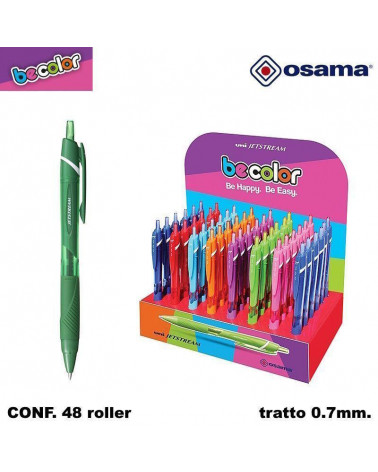 OSAMA ROLLER JETSTREAM BECOLOR 48pz.