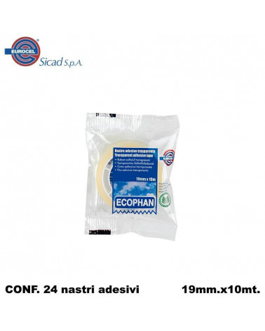 EUROCEL NASTRO ADESIVO 19X10 [24PZ]