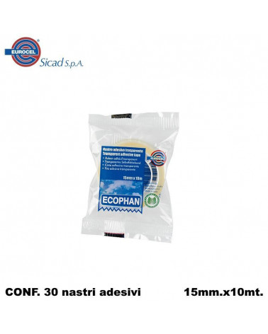EUROCEL NASTRO ADESIVO 15X10 [30PZ]