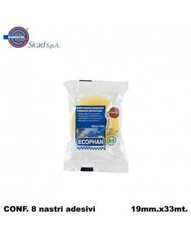 EUROCEL NASTRO ADESIVO 19X33 [8PZ]