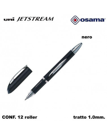OSAMA ROLLER UNI JETSTREAM 1.0 12PZ. NERO