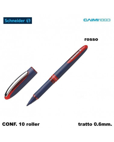 SCHNEIDER ROLLER ONE BUSINESS  ROSSO [10PZ]