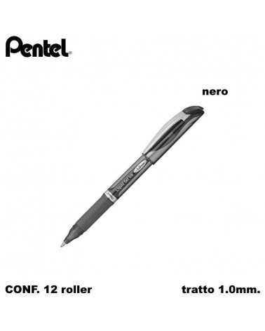 PENTEL ROLLER ENERGEL XM 1.0 NERO [12PZ]