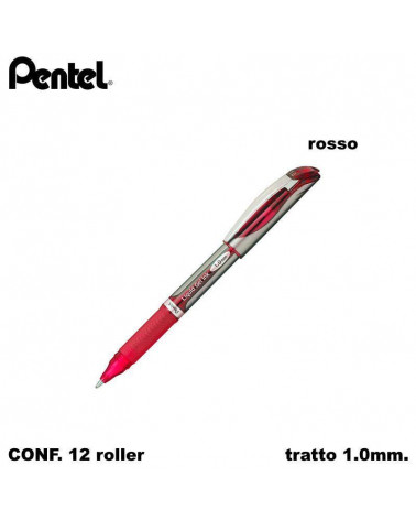 PENTEL ROLLER ENERGEL XM 1.0 ROSSO [12PZ]