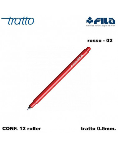 TRATTO MARCATORE PEN  ROSSO 02 [12PZ]