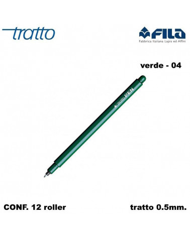 TRATTO MARCATORE PEN  VERDE 04 [12PZ]