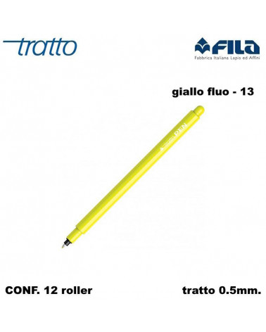 TRATTO MARCATORE PEN  GIALLO FLUO 13 [12PZ]