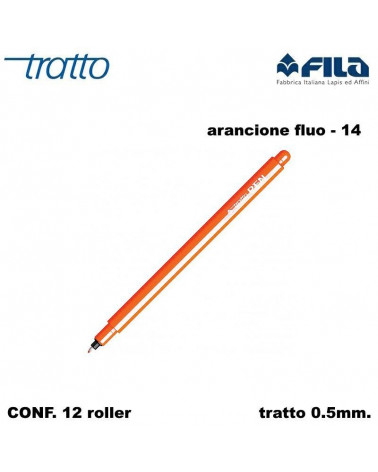 TRATTO MARCATORE PEN  ARANCIONE FLUO 14 [12PZ]