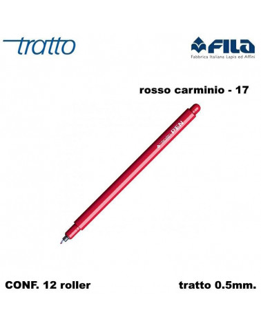 TRATTO MARCATORE PEN  ROSSO CARMINIO 17 [12PZ]