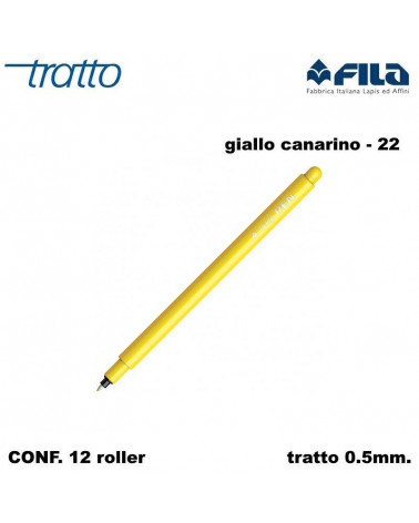 TRATTO MARCATORE PEN  GIALLO CANARINO 22 [12PZ]