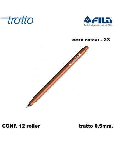 TRATTO MARCATORE PEN OCRA ROSSA 23 [12PZ]